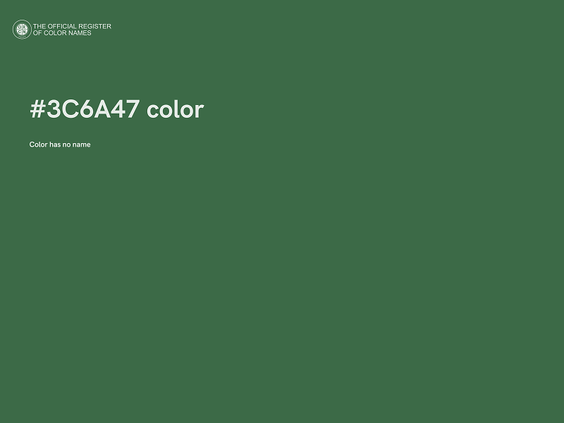 #3C6A47 color image