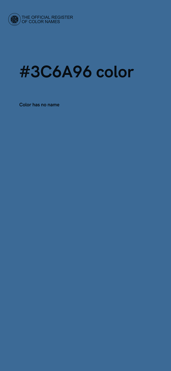 #3C6A96 color image