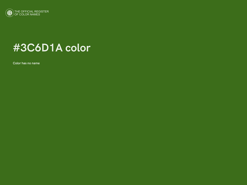 #3C6D1A color image