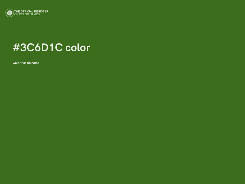 #3C6D1C color image