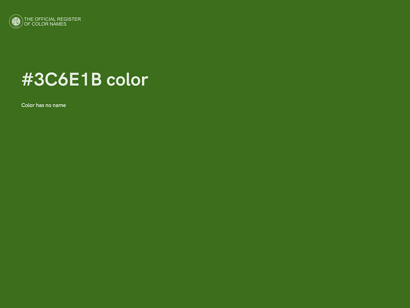 #3C6E1B color image