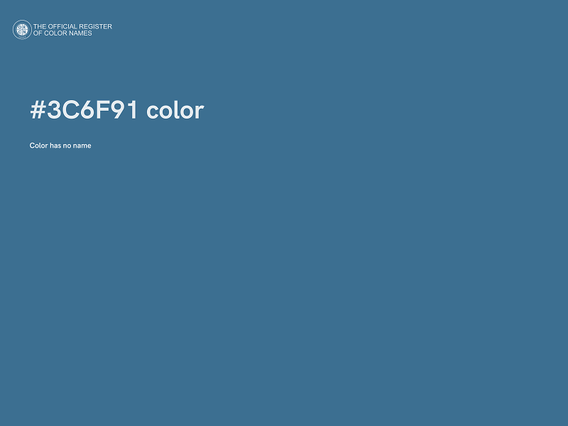 #3C6F91 color image