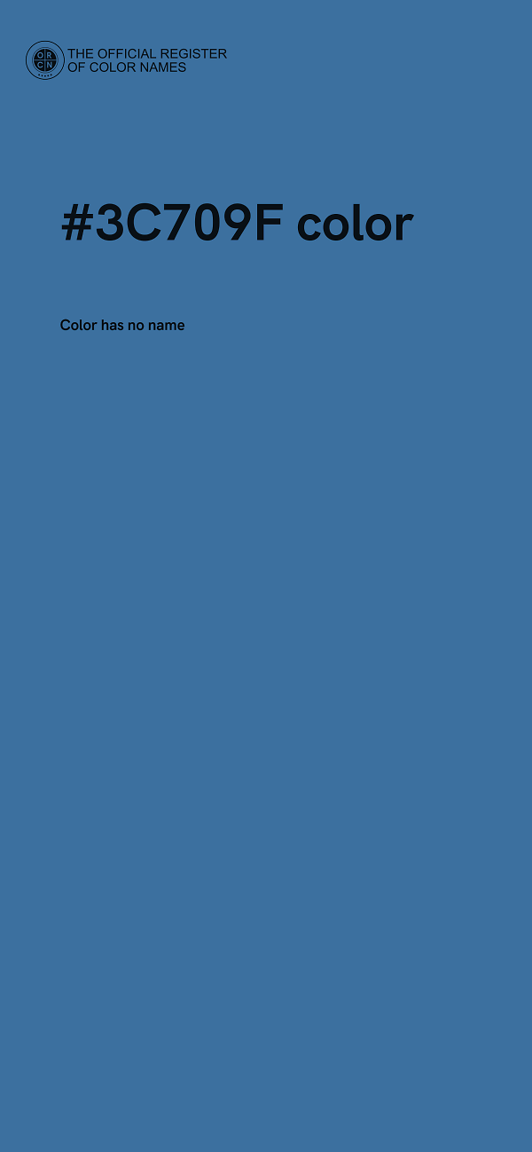 #3C709F color image
