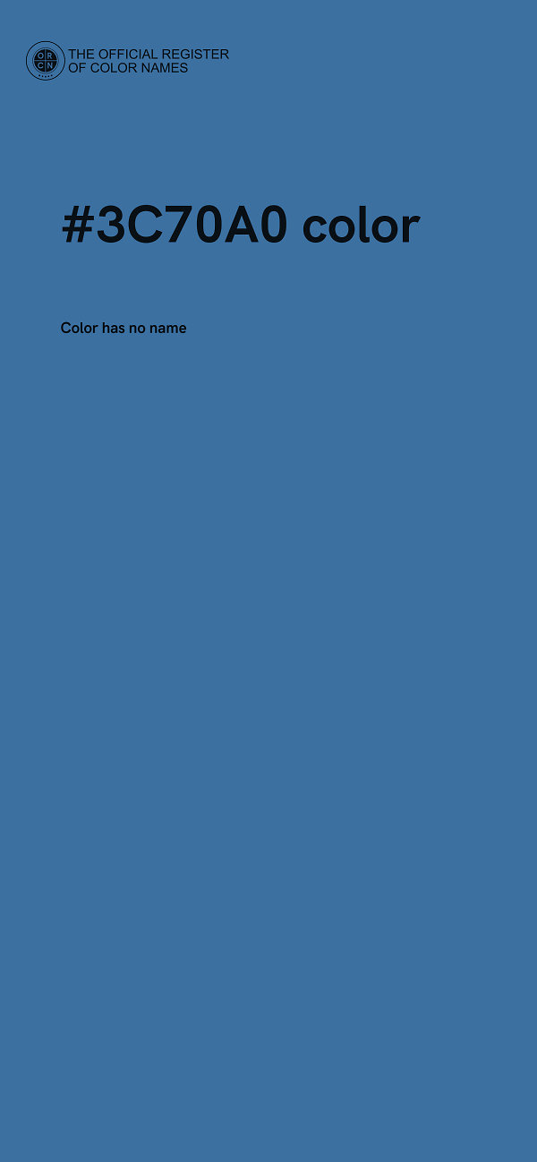 #3C70A0 color image