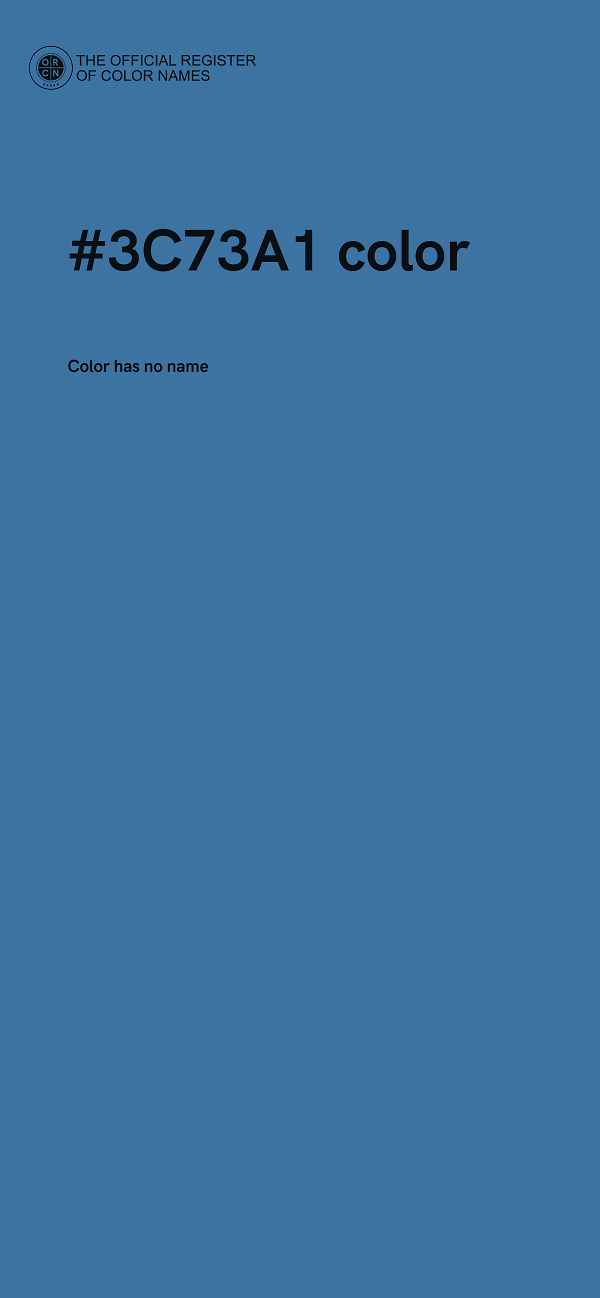 #3C73A1 color image