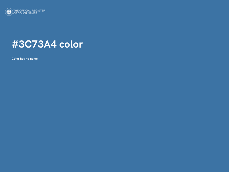 #3C73A4 color image