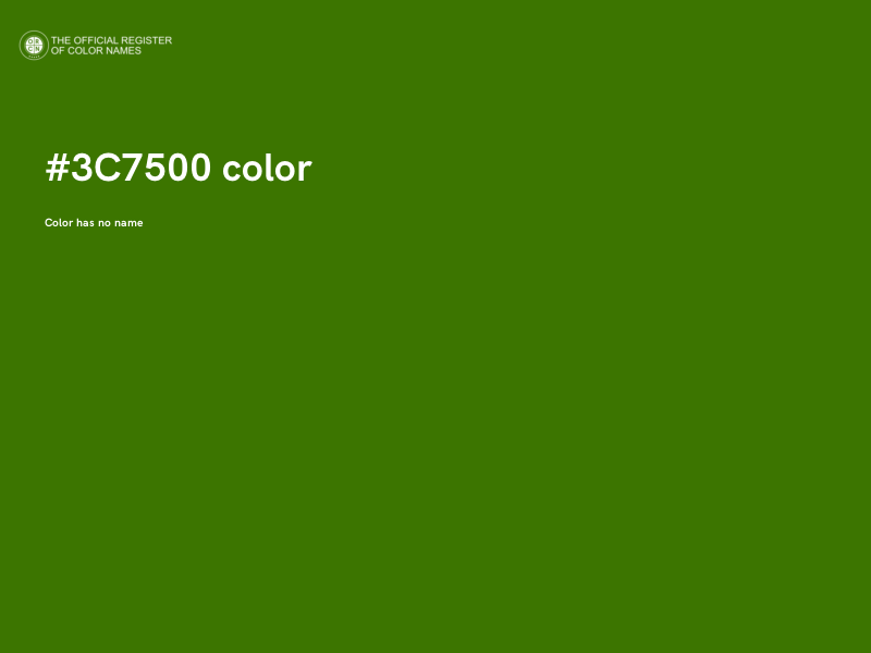 #3C7500 color image
