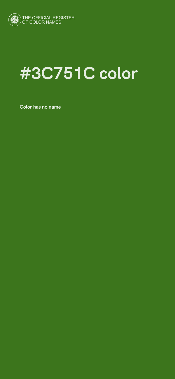 #3C751C color image