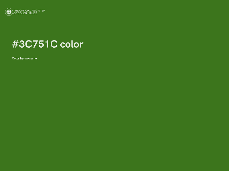 #3C751C color image