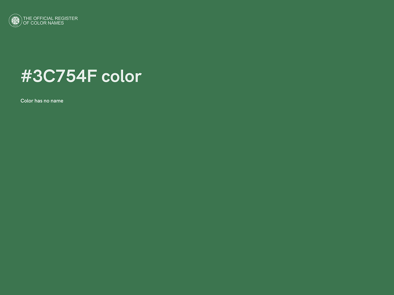#3C754F color image