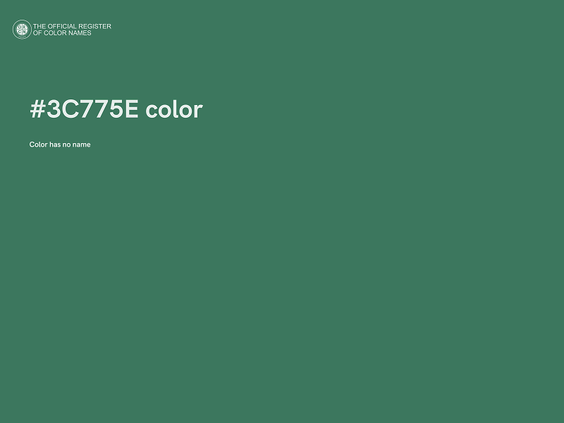 #3C775E color image