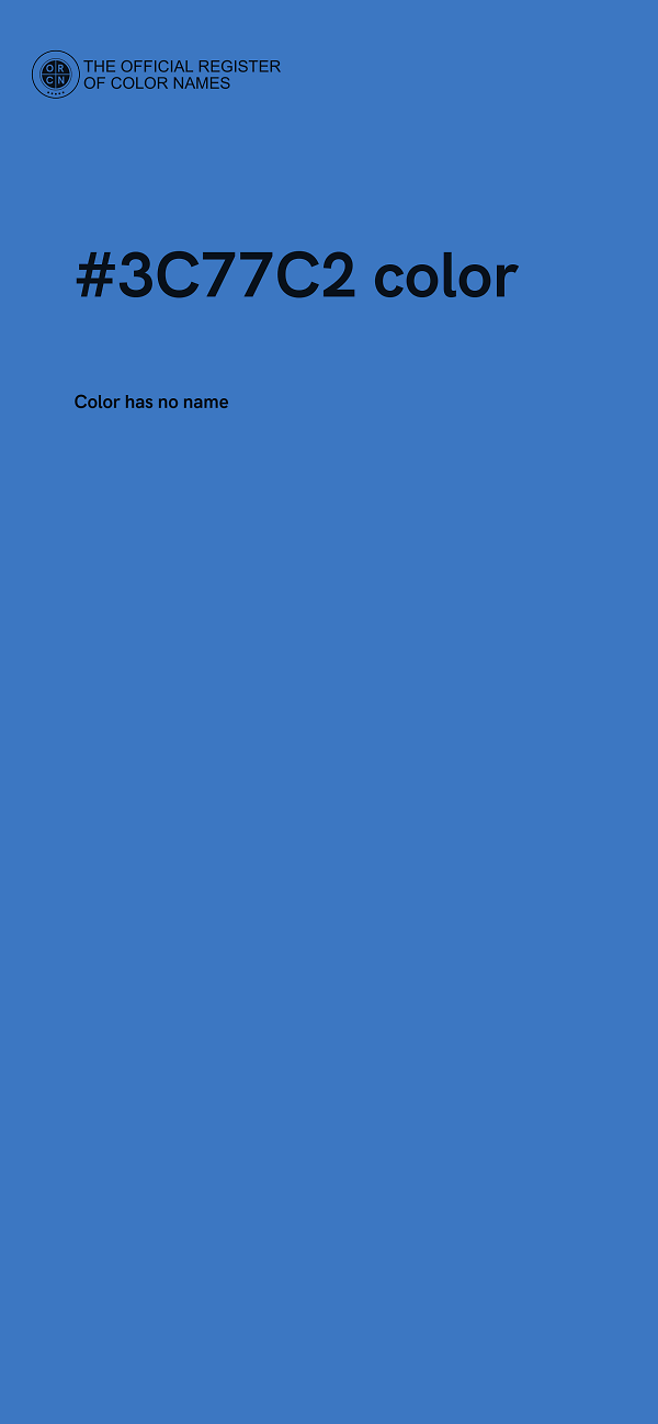 #3C77C2 color image