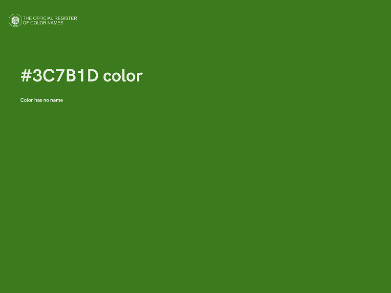 #3C7B1D color image