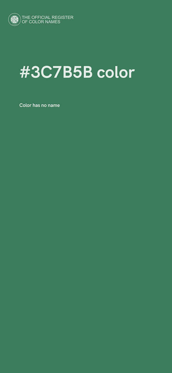 #3C7B5B color image