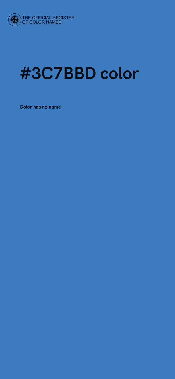 #3C7BBD color image