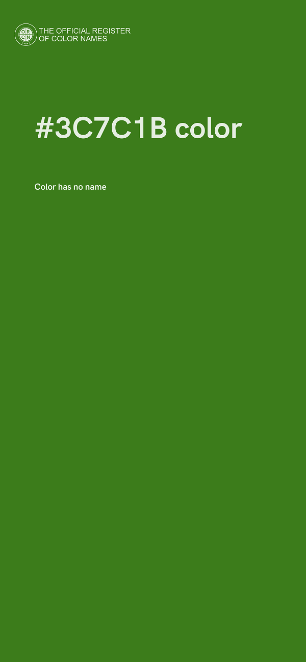 #3C7C1B color image