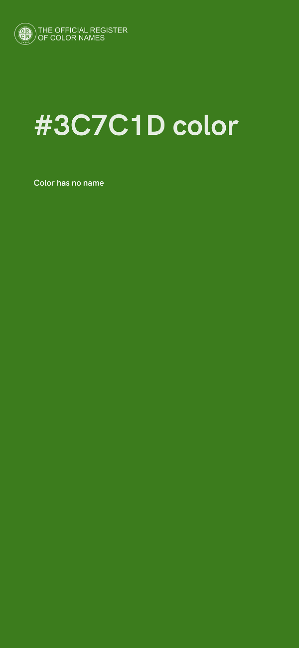 #3C7C1D color image