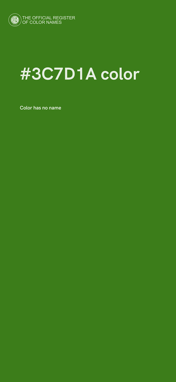 #3C7D1A color image