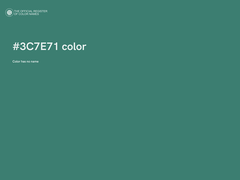 #3C7E71 color image