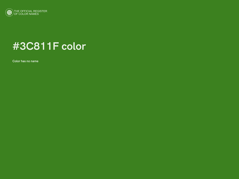 #3C811F color image