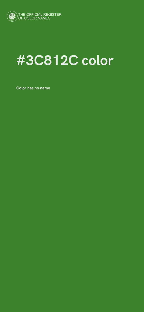 #3C812C color image