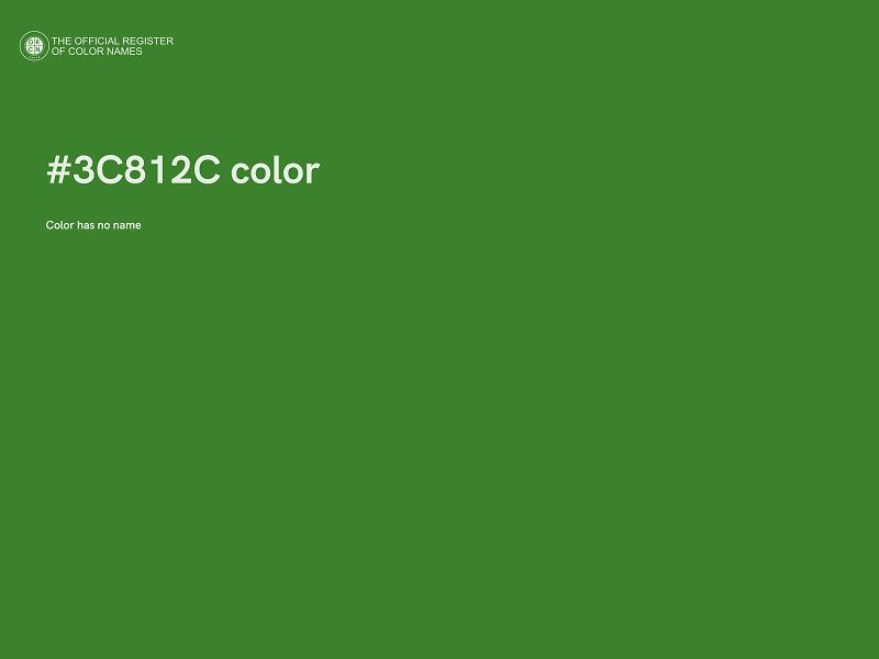 #3C812C color image
