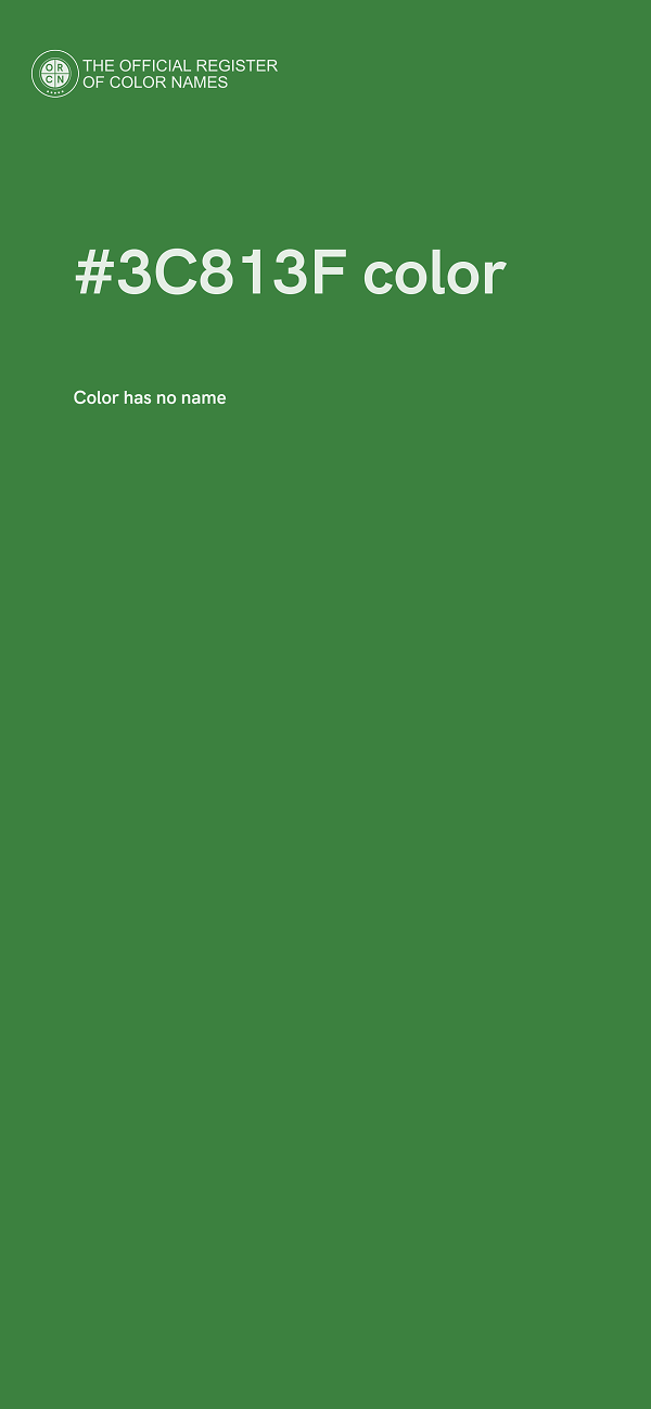 #3C813F color image