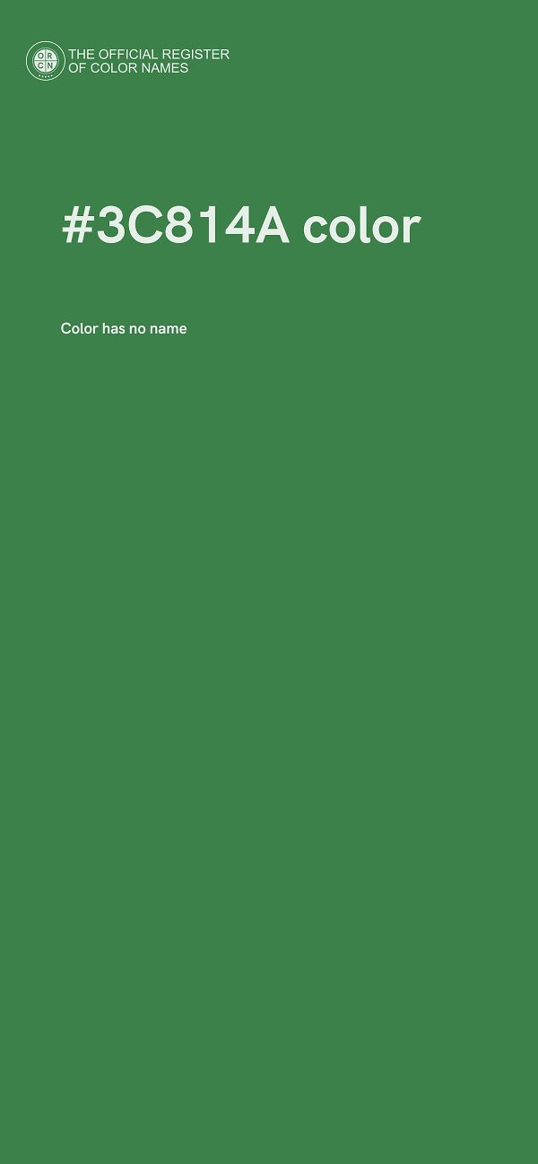 #3C814A color image