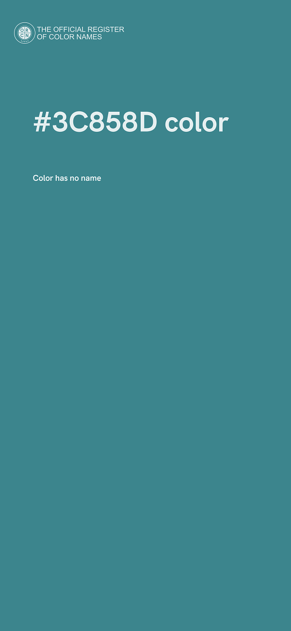 #3C858D color image