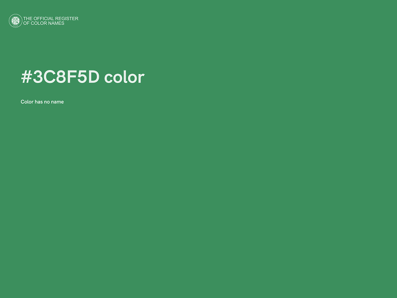 #3C8F5D color image