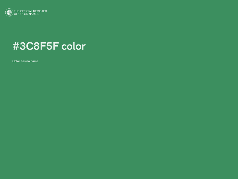 #3C8F5F color image