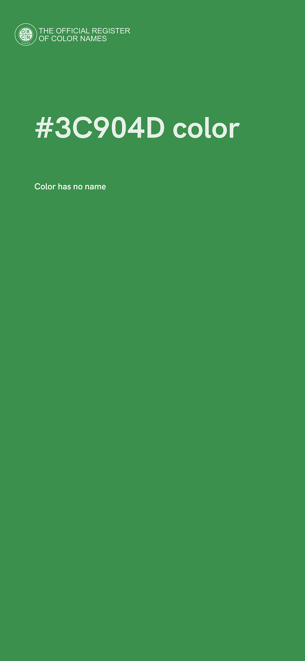 #3C904D color image
