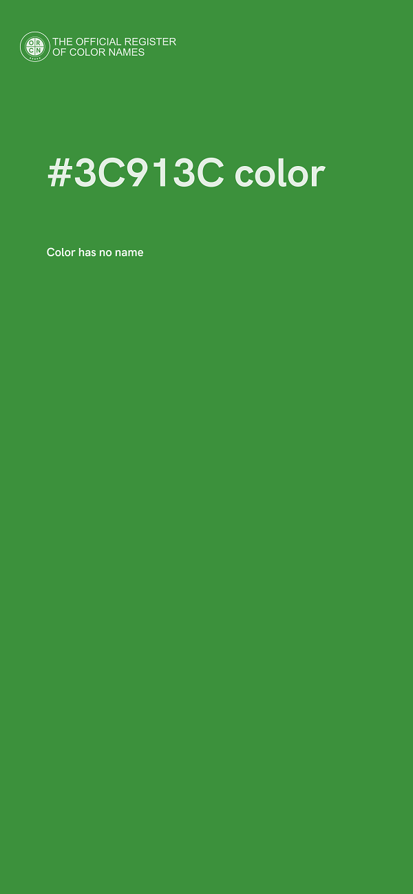 #3C913C color image