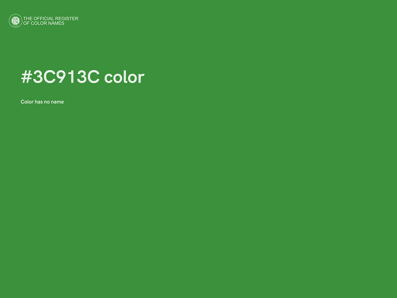 #3C913C color image