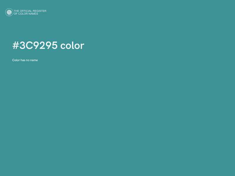 #3C9295 color image