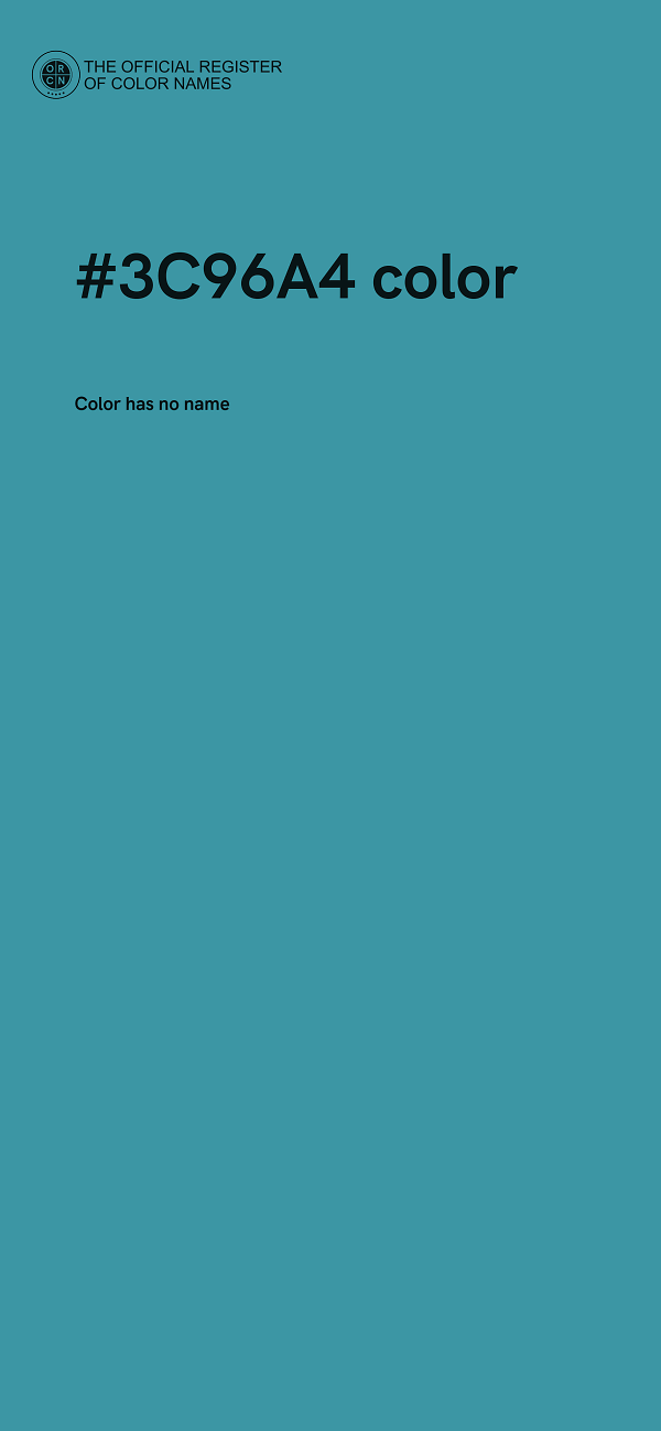 #3C96A4 color image