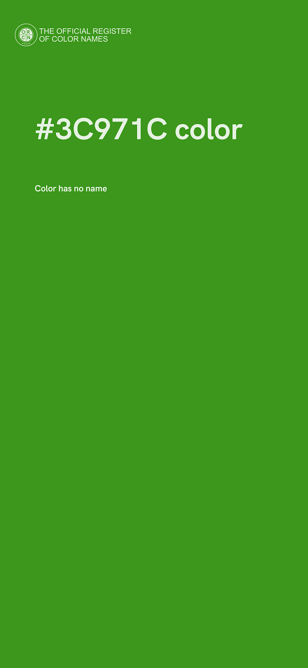 #3C971C color image