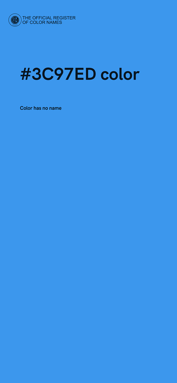 #3C97ED color image