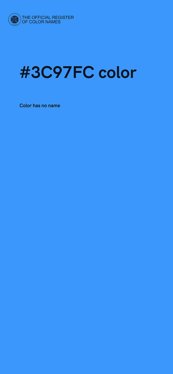 #3C97FC color image