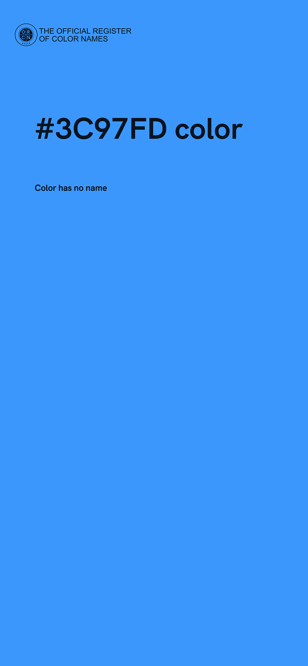 #3C97FD color image