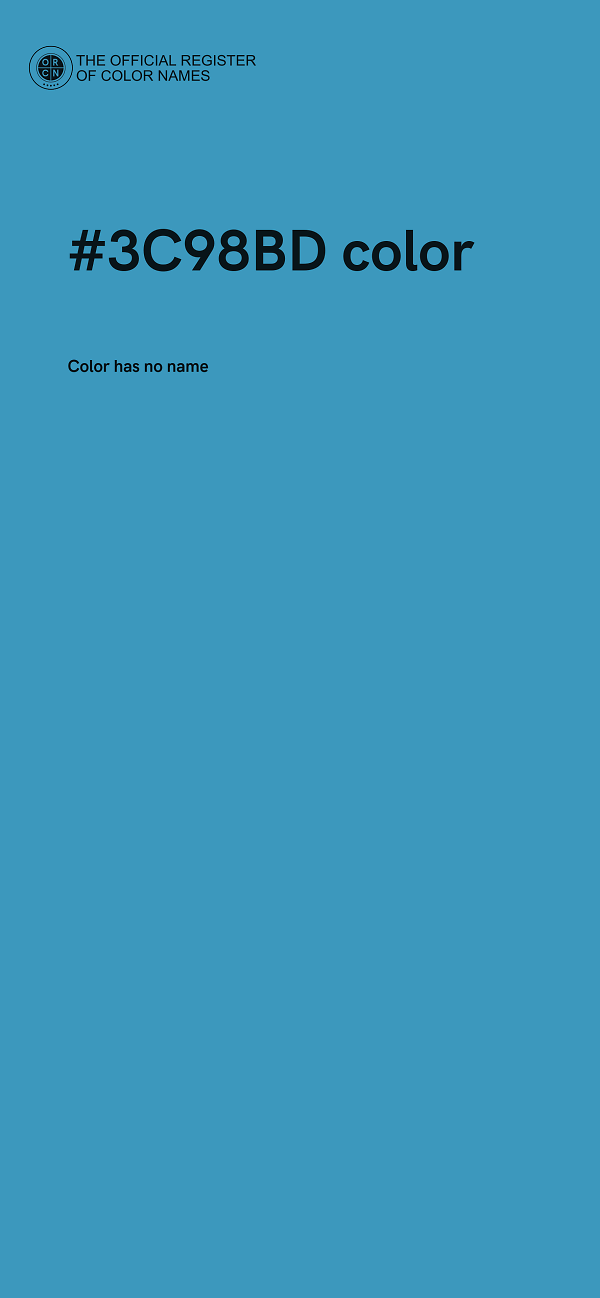 #3C98BD color image