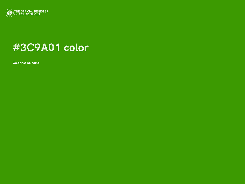 #3C9A01 color image