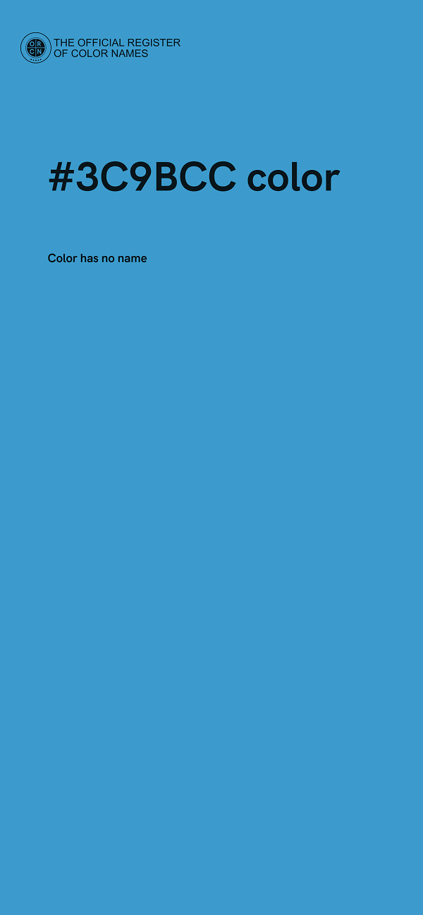 #3C9BCC color image