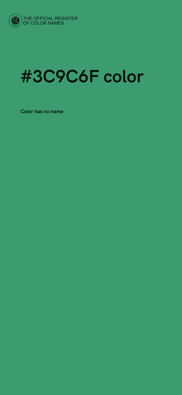 #3C9C6F color image