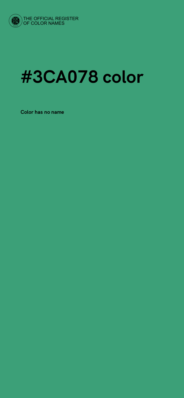 #3CA078 color image