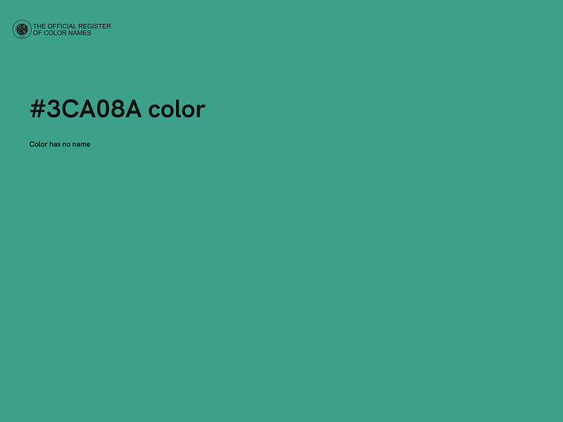 #3CA08A color image