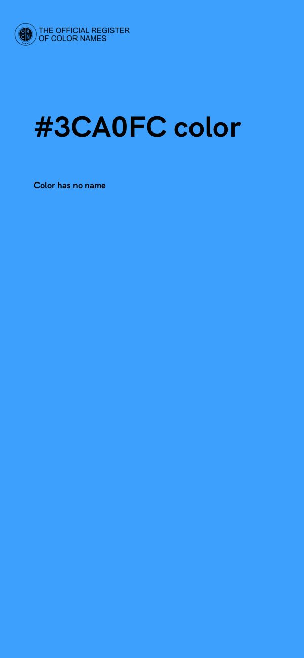 #3CA0FC color image