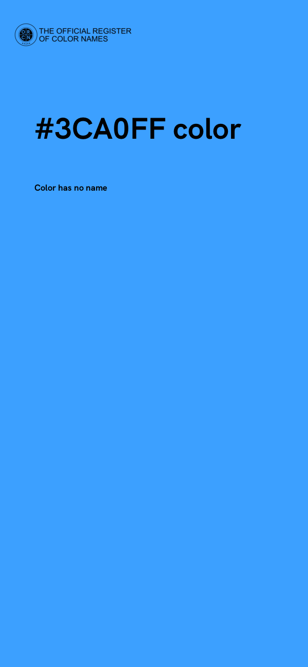 #3CA0FF color image