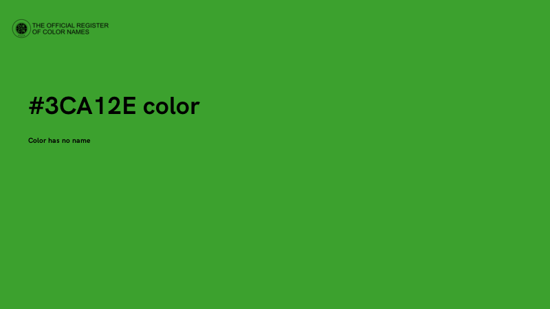 #3CA12E color image