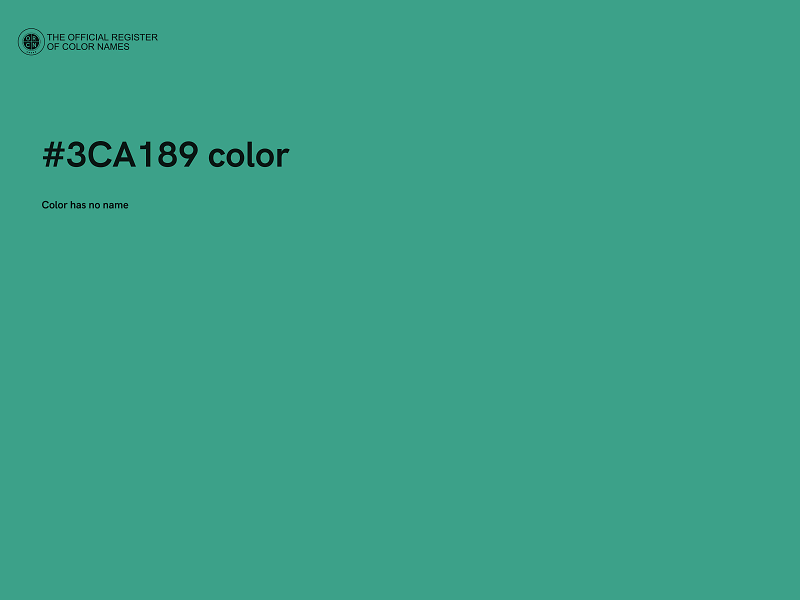 #3CA189 color image